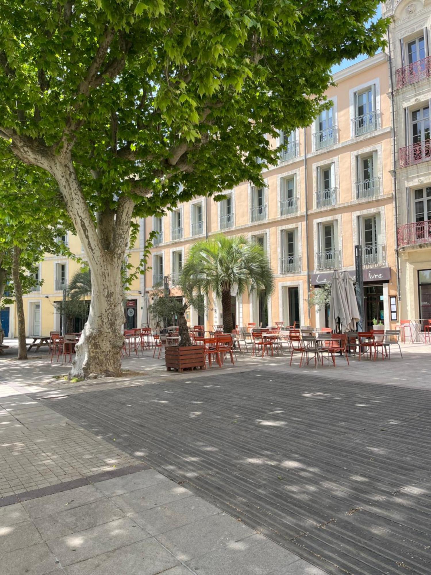 Joli Appartement Hypercentre T2, Classe Meuble De Tourisme 3 Avec Parking Gratuit Beziers Exterior photo